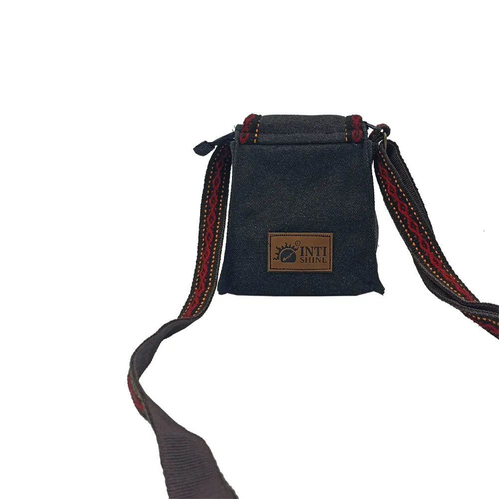Mini Canvas Crossbody Handbag