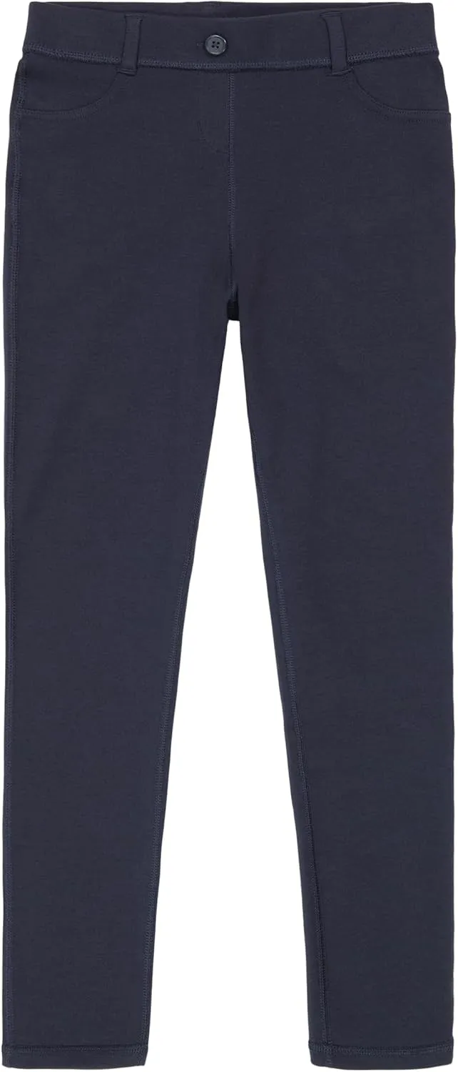 Nautica Girls' School Uniform Sensory-Friendly Legging