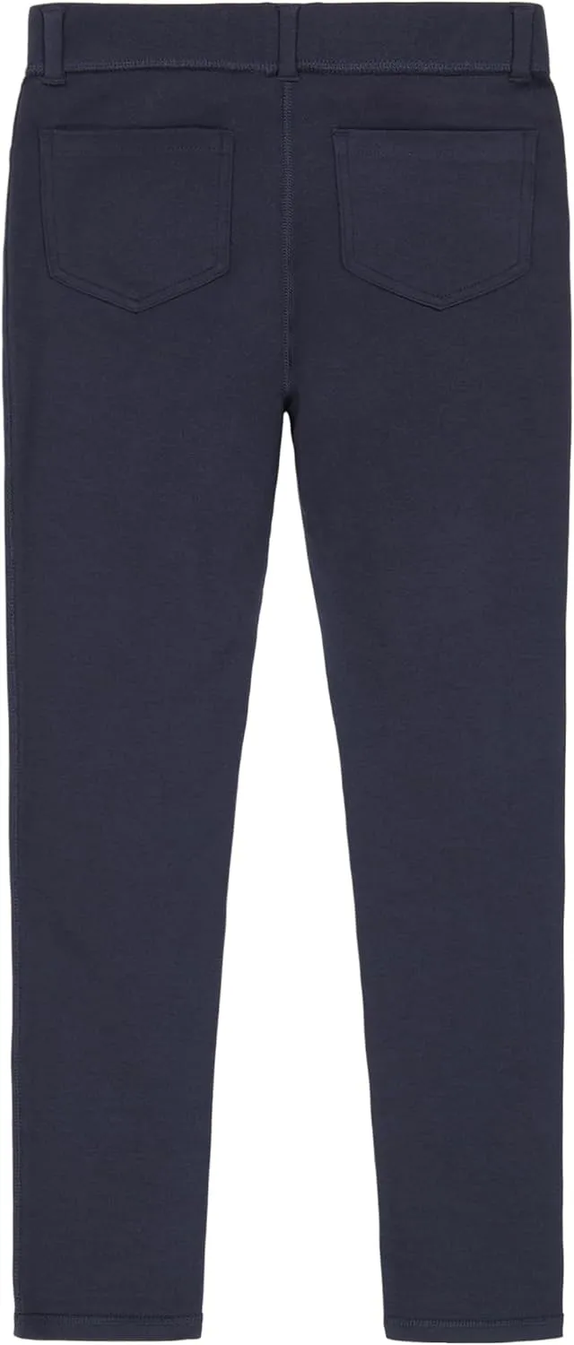 Nautica Girls' School Uniform Sensory-Friendly Legging
