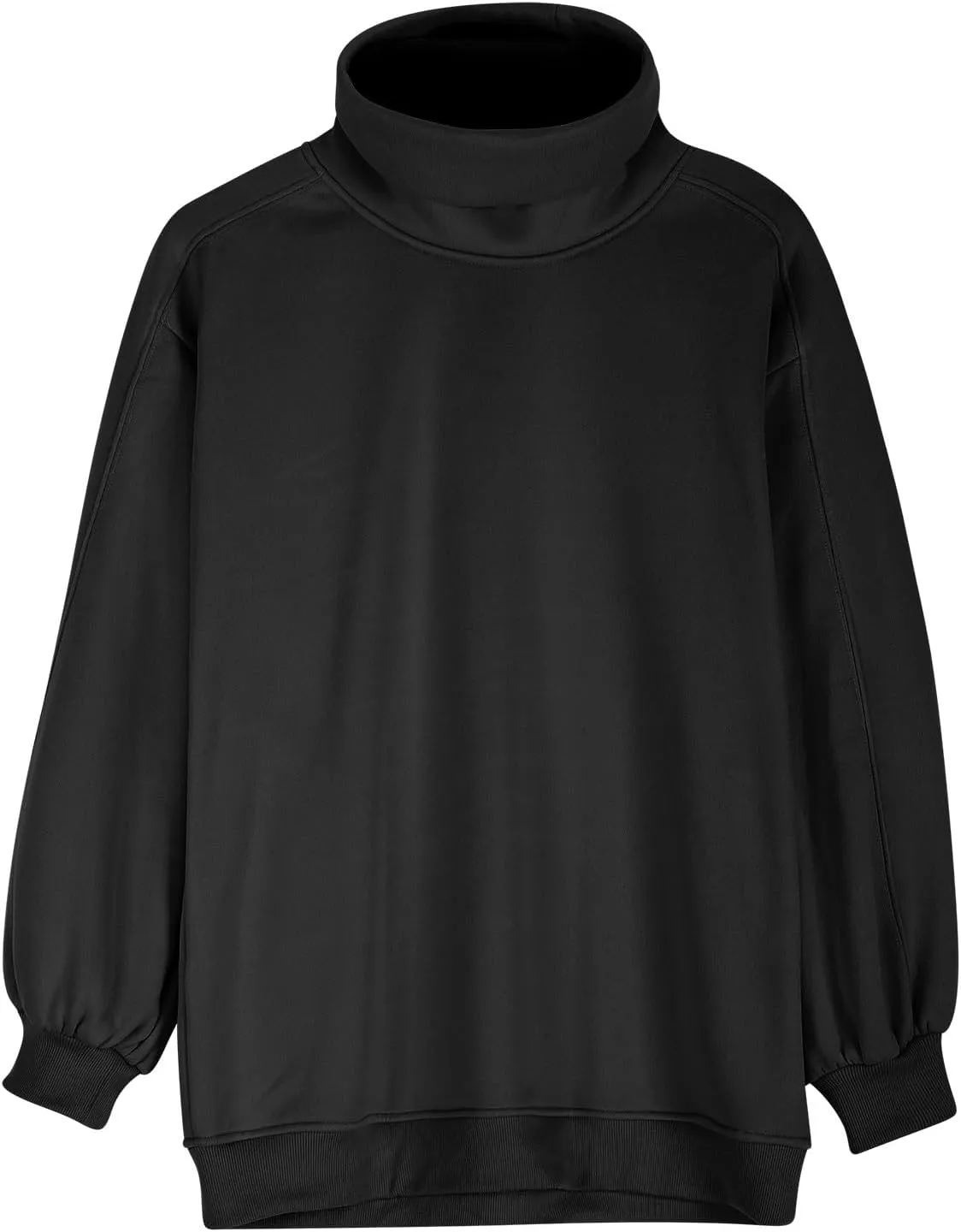 Oversized Sweatshirt For Women Fall Fashion 2024 Casual Solid Cowl Neck Pullover Tops Long Sleeve y2k Hoodies