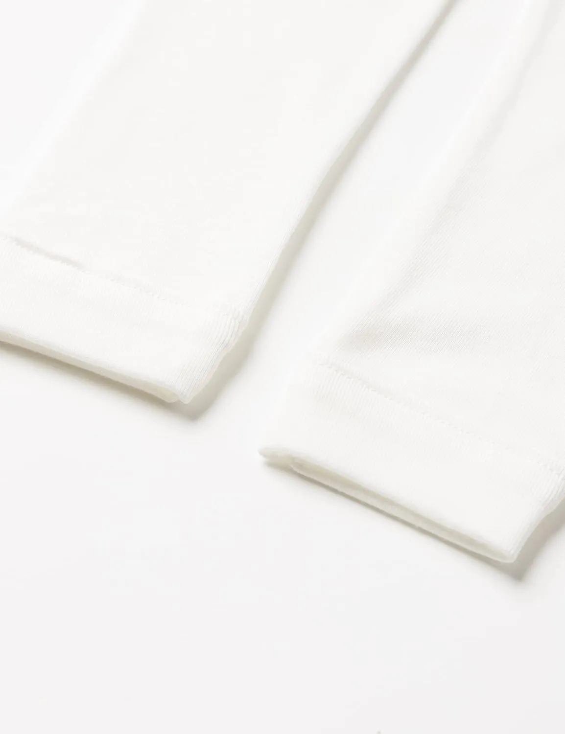 Petit Bateau Babies' Cotton Leggings White Style A00UF Sizes 3-36 Months