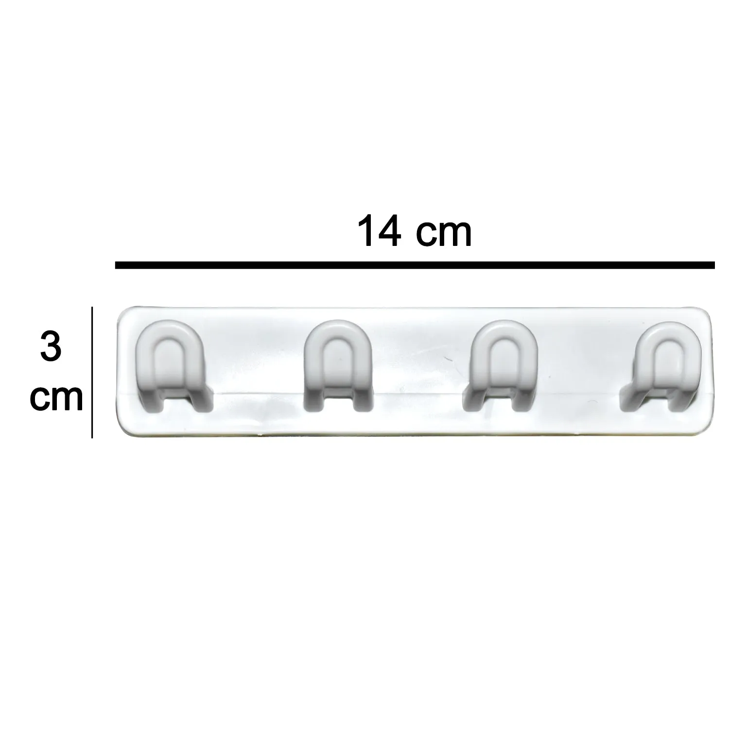 Plastic Sticker Self Adhesive Multipurpose Hanger Hooks