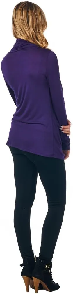 Popana Womens Casual Long Sleeve Criss Cross Fall Cardigan Plus Size Made in USA