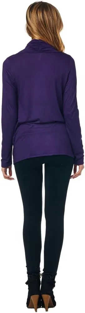 Popana Womens Casual Long Sleeve Criss Cross Fall Cardigan Plus Size Made in USA