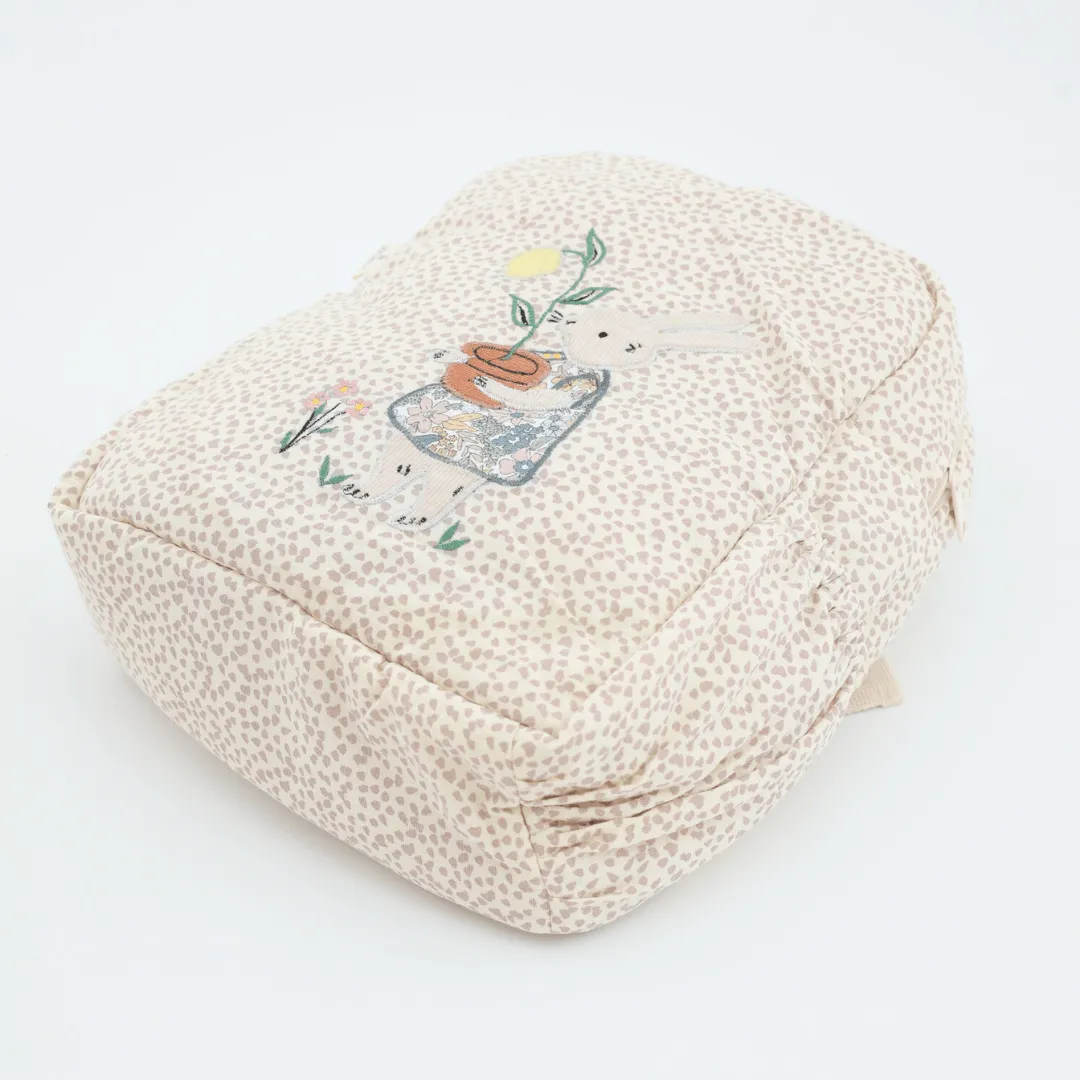 Rabbit's Garden School Bag (Personalise)