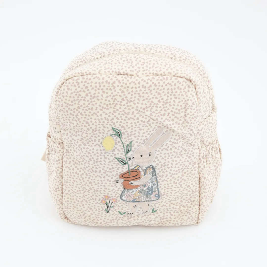 Rabbit's Garden School Bag (Personalise)