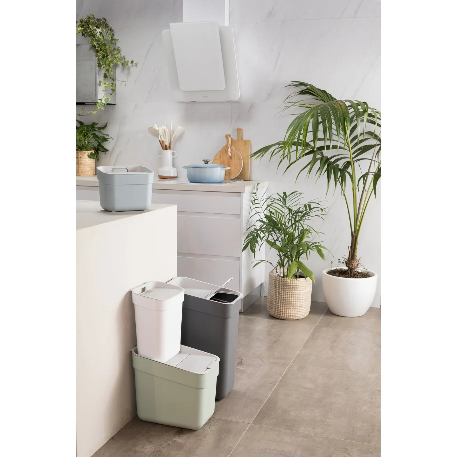 Ready to Collect Waste Separation 4 Pack - Green