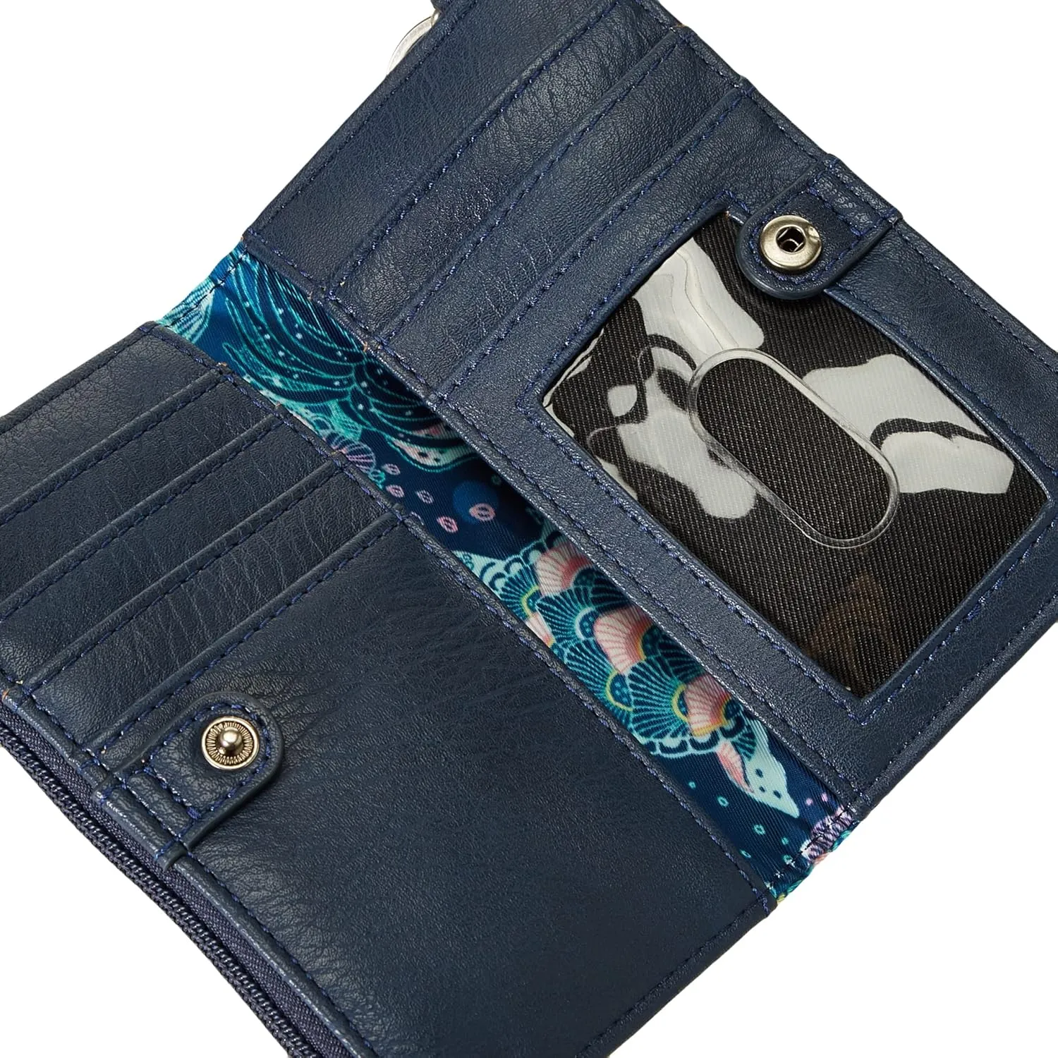 Sakroots Women's Eco-Twill Encino Essential Wallet