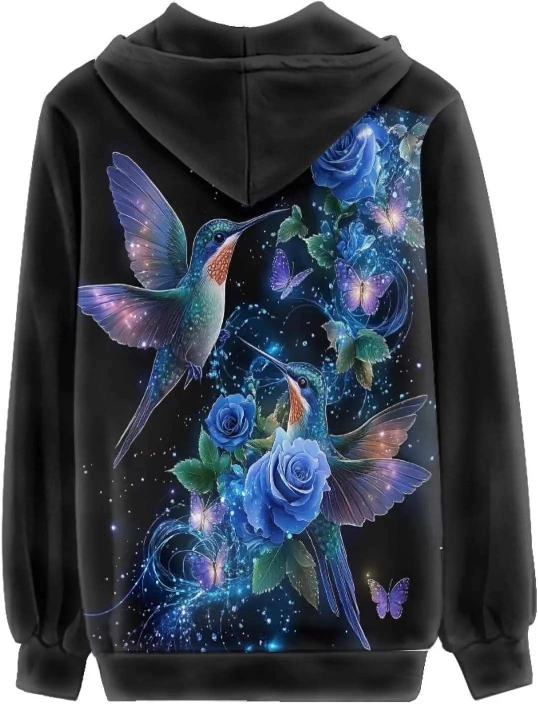 Showudesigns Zip Up Women's Hoodies & Sweatshirts XS-5XL