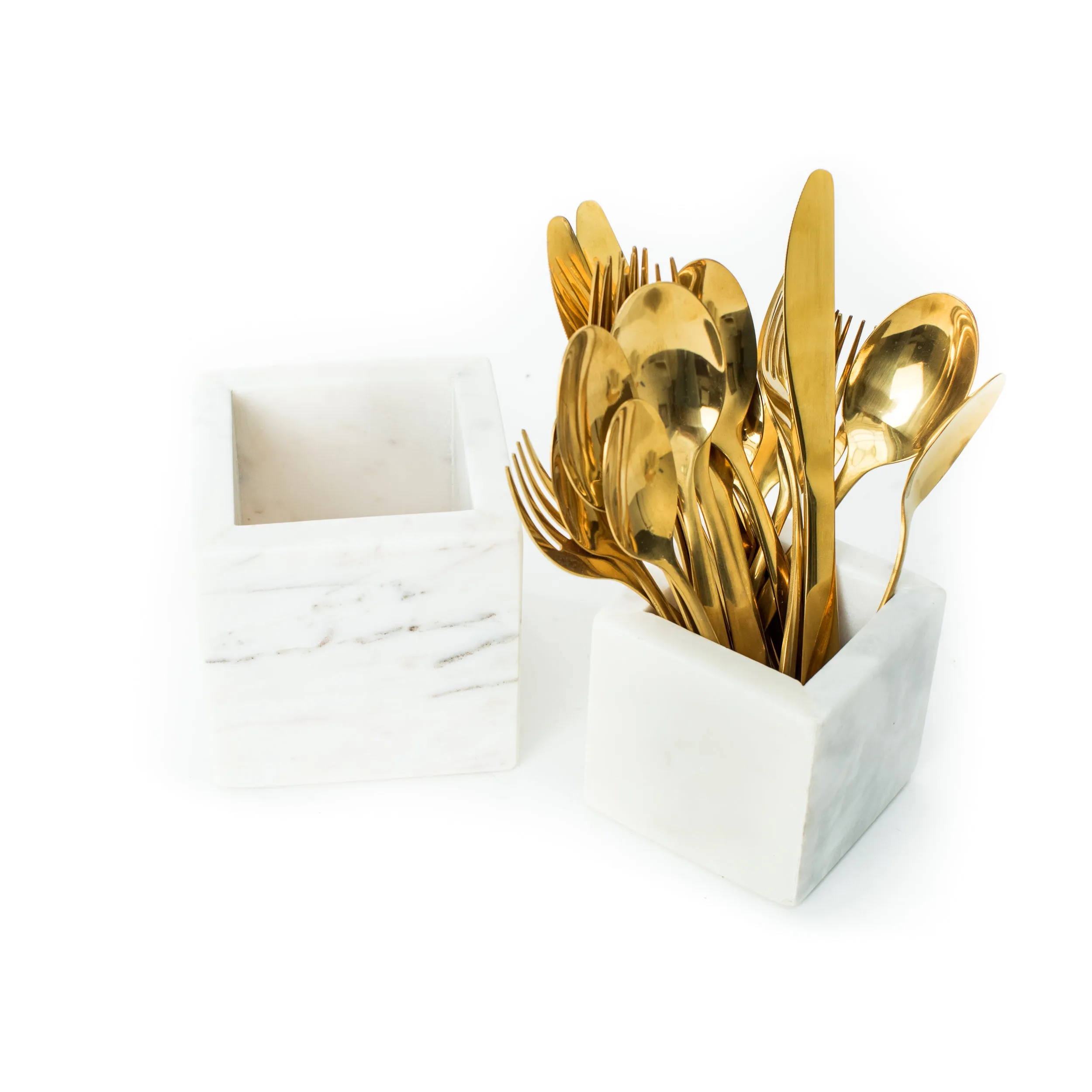 Square Marble Container