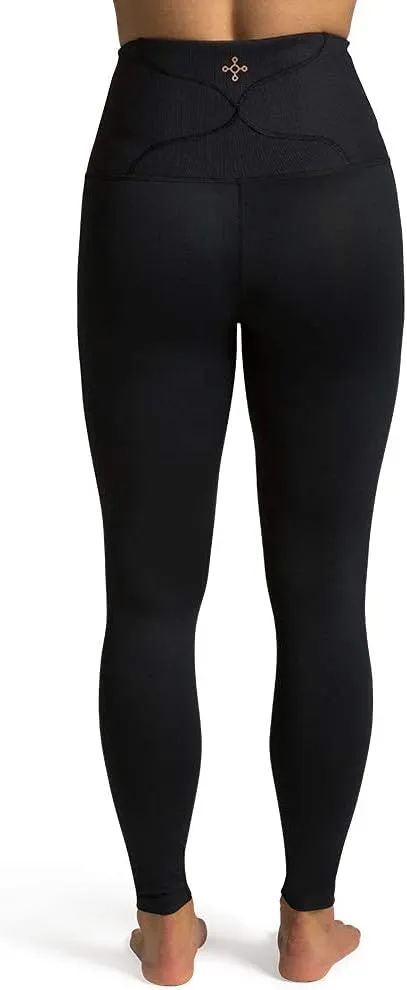 Tommie Copper Women's Pro-Grade Lower Back Support Leggings - Breathable, 50 UPF, Compression Support for Back Muscle