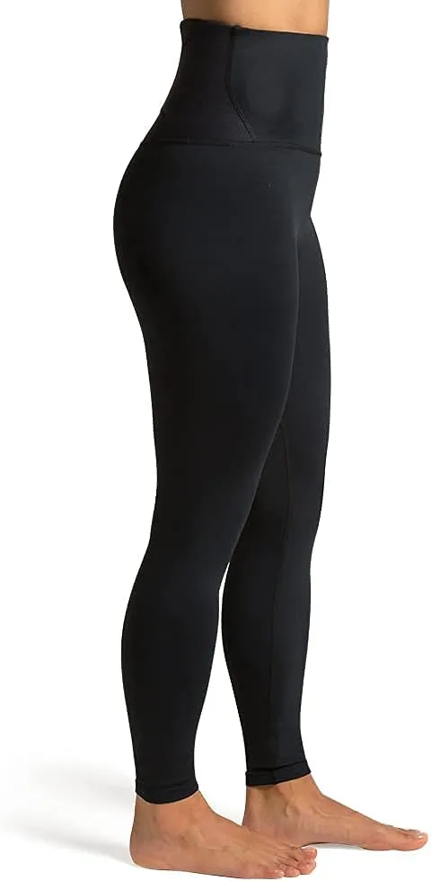 Tommie Copper Women's Pro-Grade Lower Back Support Leggings - Breathable, 50 UPF, Compression Support for Back Muscle