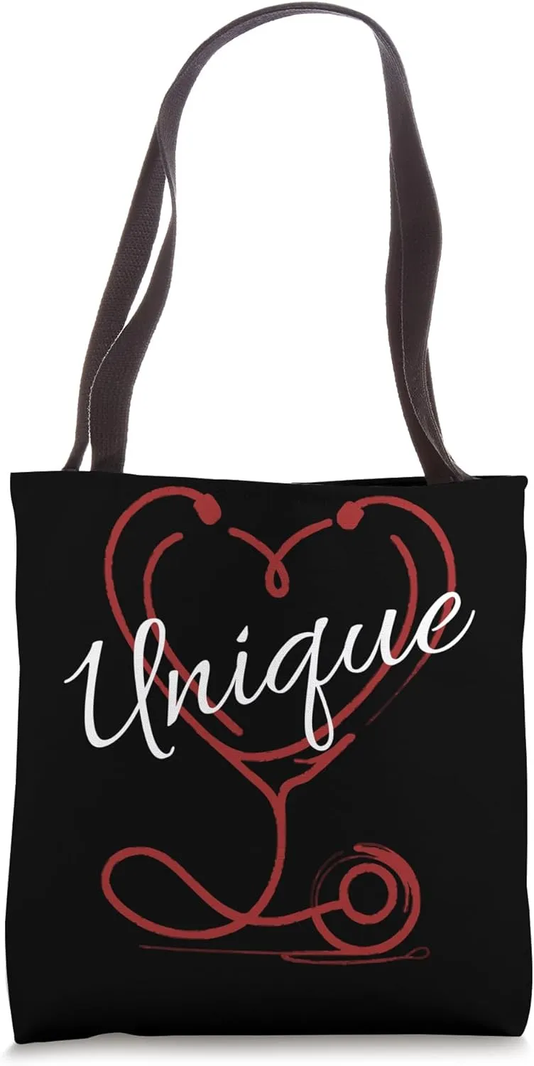 UNIQUE A Nurse Gift Cute Doctor Designer Personalized Nurse Tote Bag