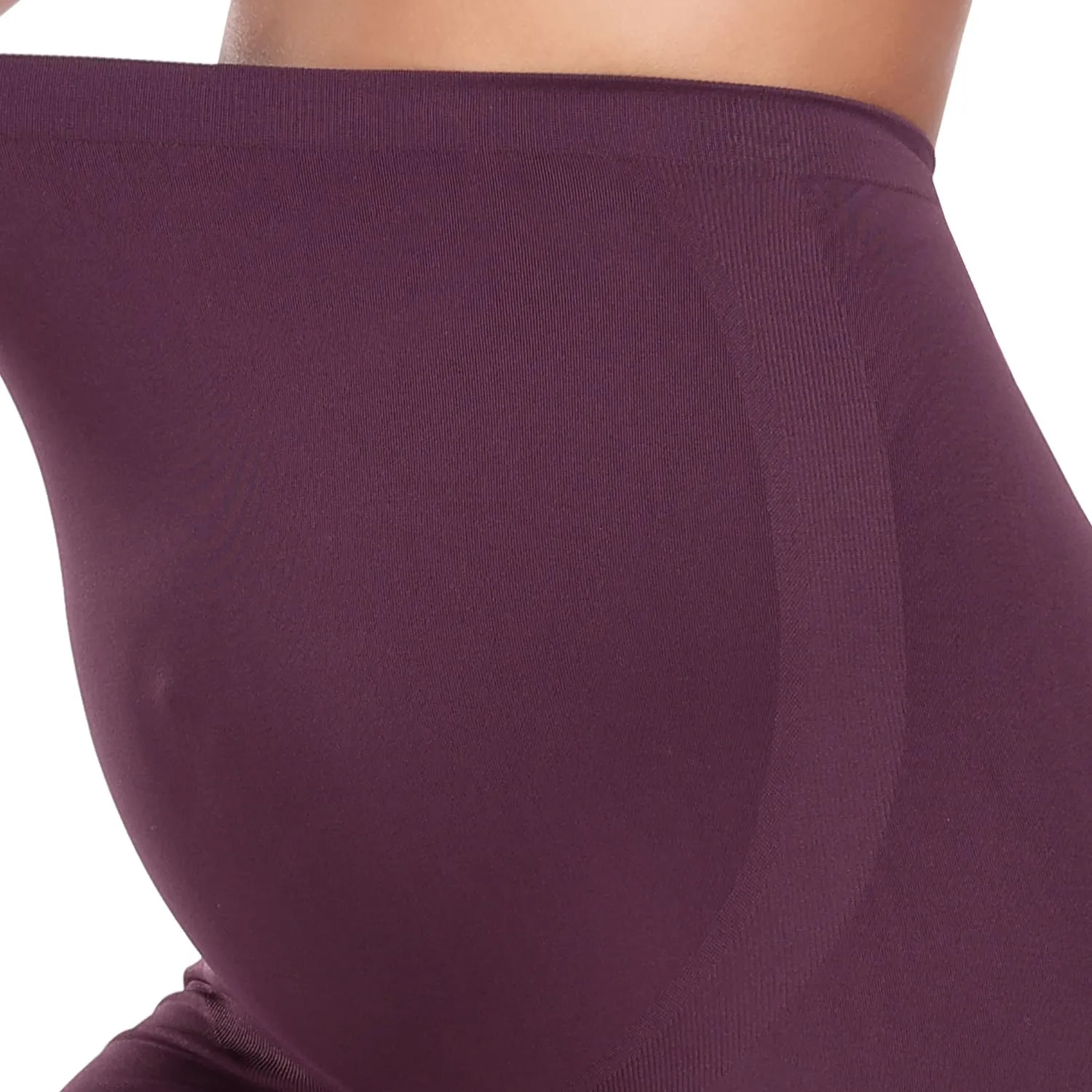 URUWASHI Womens Maternity Leggings Over The Belly Seamless Workout Pregnancy Pants High Waist Maternity Activewear for Women