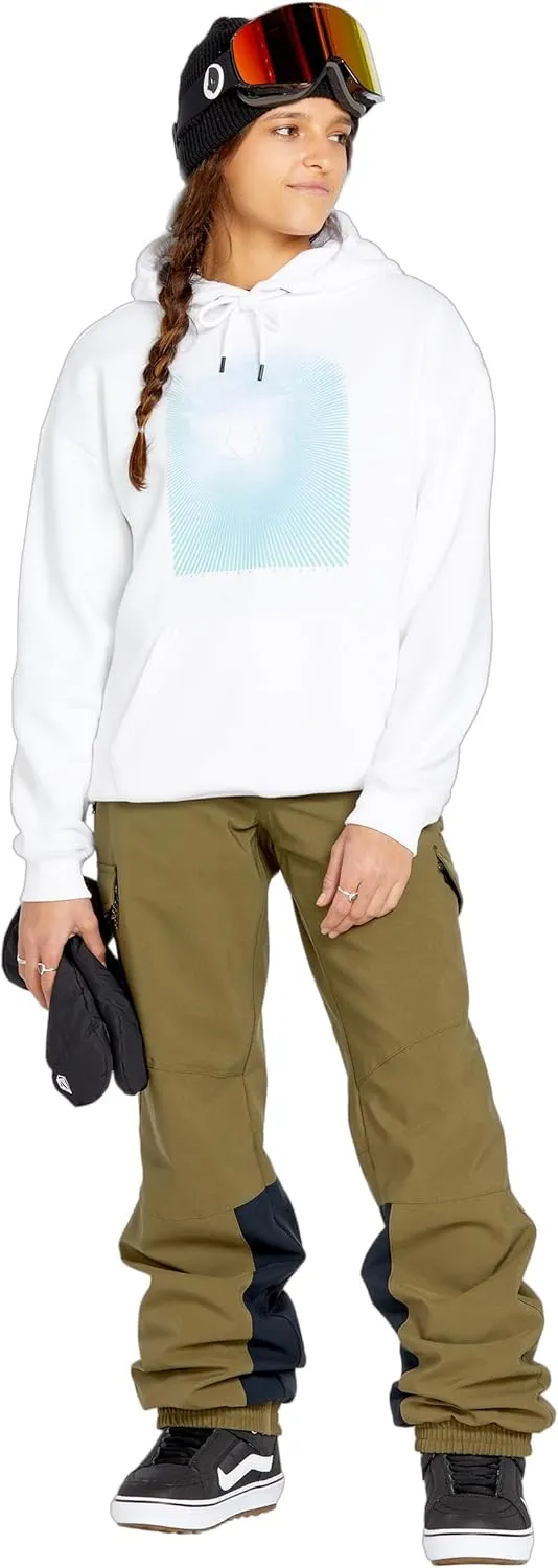 Volcom Women's Essential Hooded Snowboard Riding Fleece Hoodie