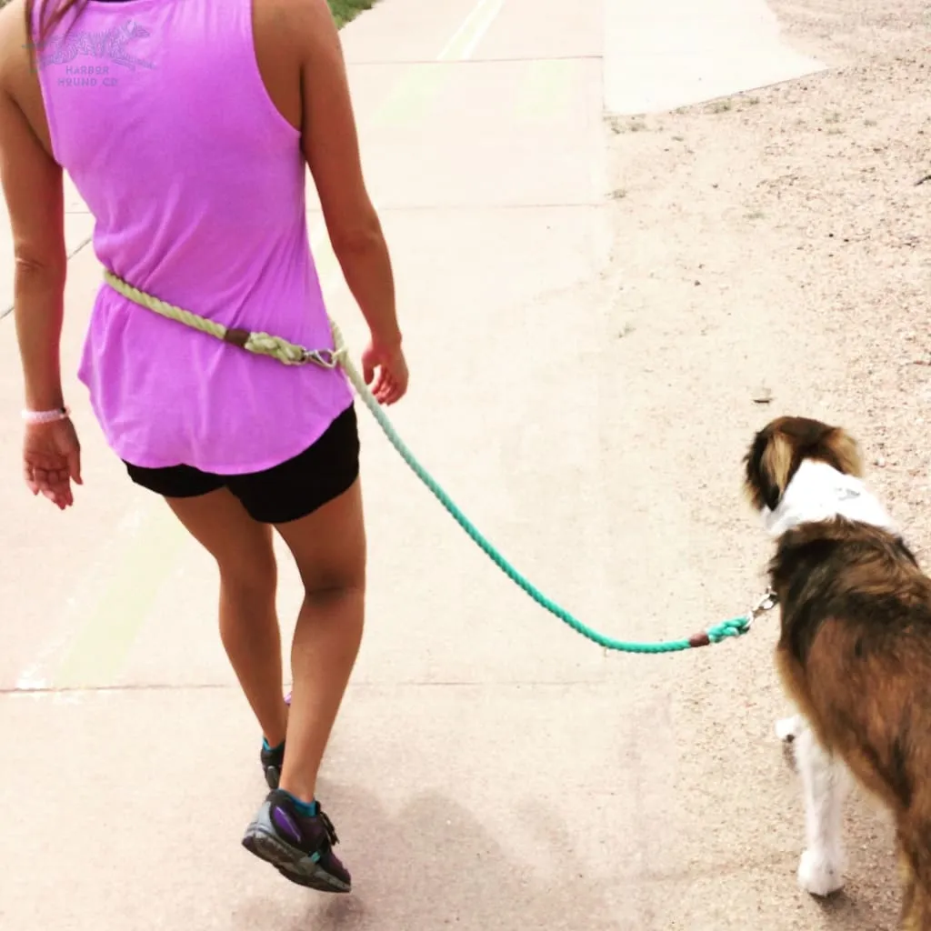 WHOLE LOTTA LEASH Adjustable Nantucket Rope Leash