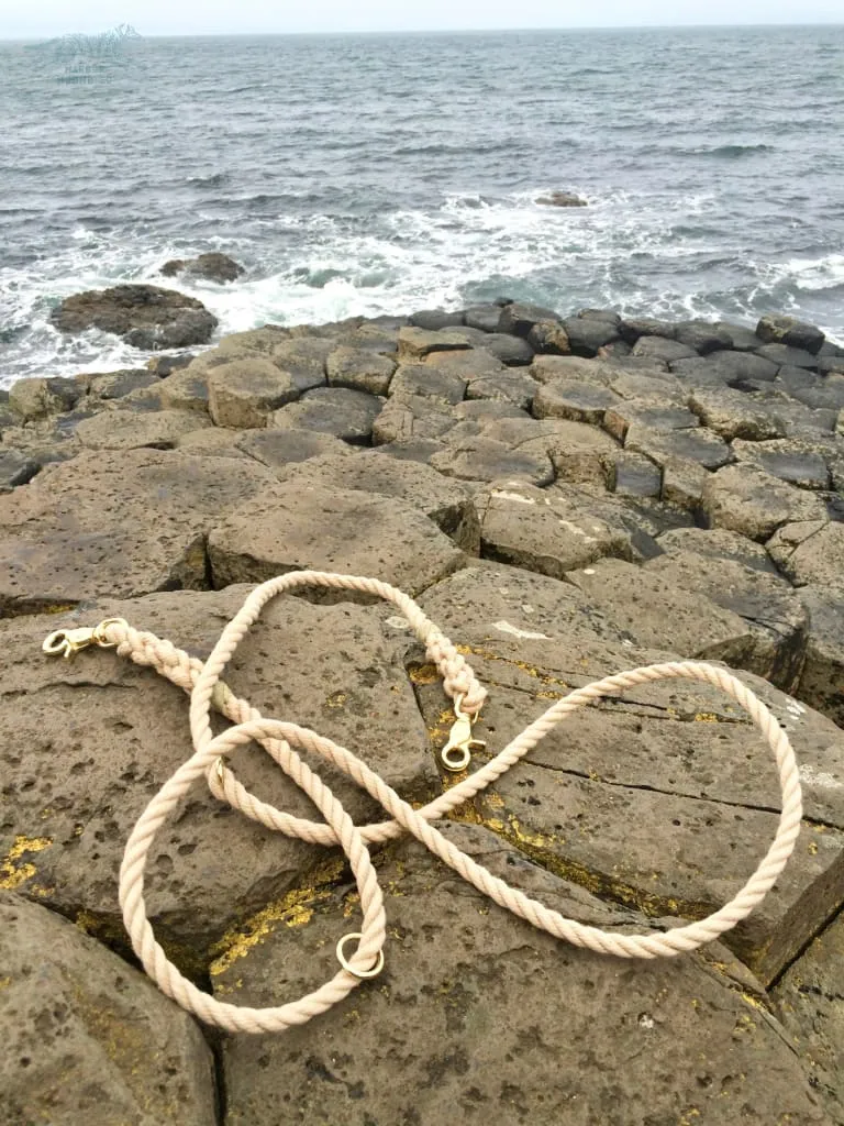 WHOLE LOTTA LEASH Adjustable Nantucket Rope Leash