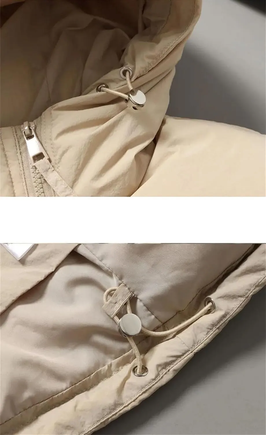 Women Casual Hooded Cotton Coats Thicken Warm Down Cotton Parkas Puffer Coat Zipper Padded Outwear Tops