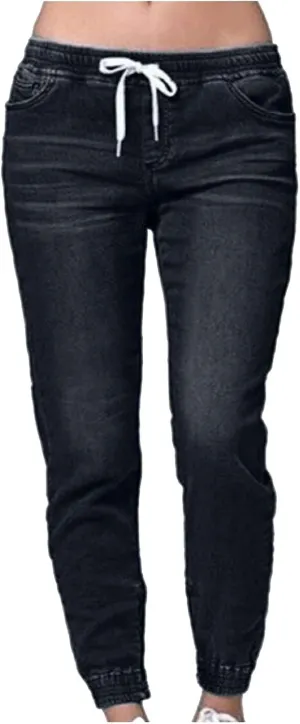 Womens Jeans Up Pants Jeans Mid Womens Poket Lace Denim Casual Women's Jeans Plus Size Skinny Jeans for Women Jeans