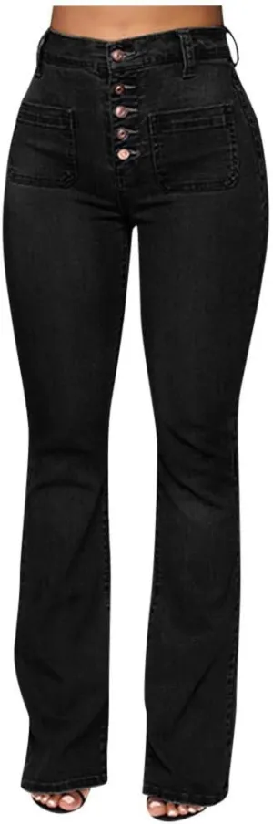Womens Jeans Up Pants Jeans Mid Womens Poket Lace Denim Casual Women's Jeans Plus Size Skinny Jeans for Women Jeans