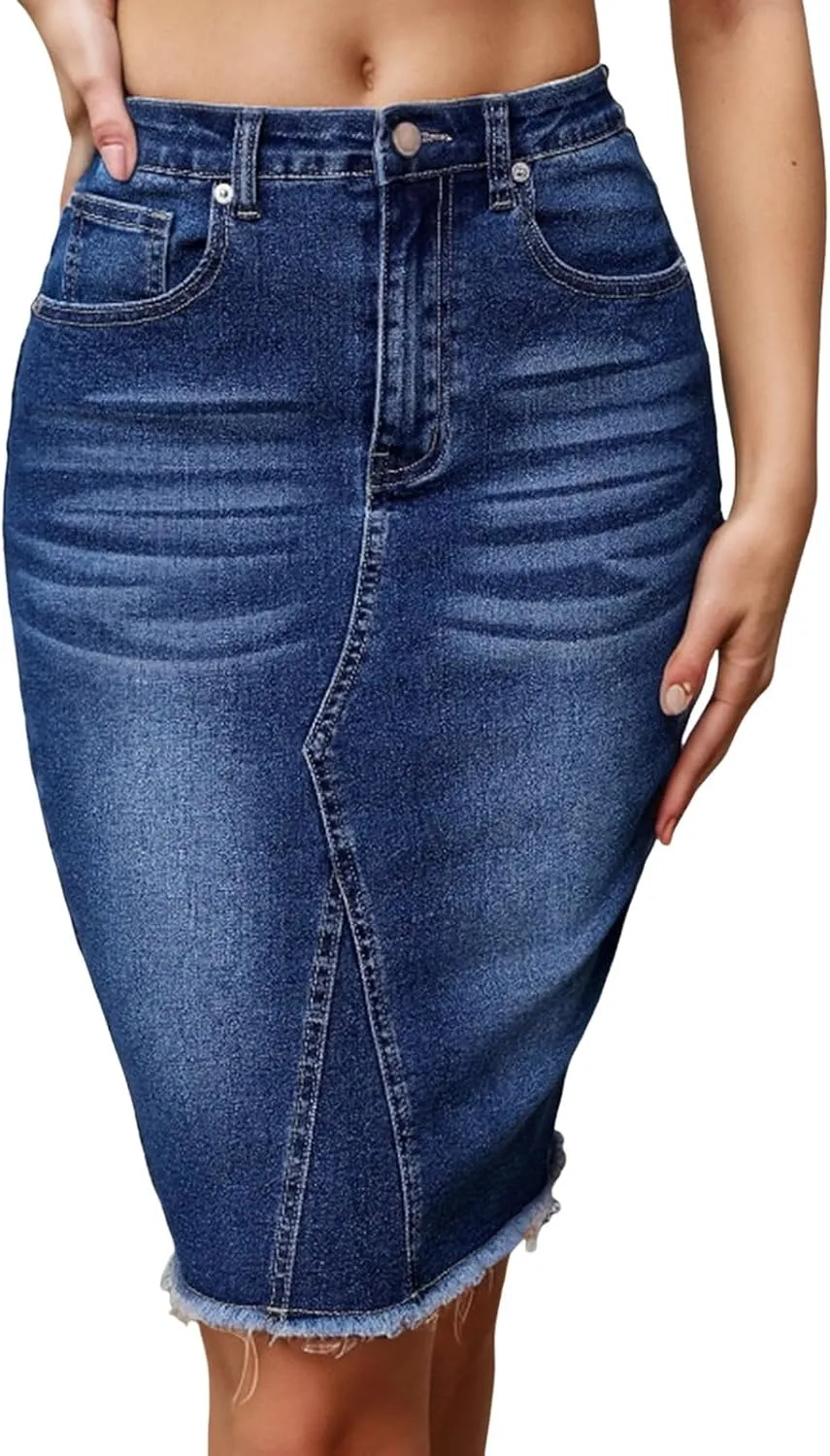 Womens Jeans Wide Leg Jeans High Waisted Stretchy Straight Leg Jeans Buttoned Loose Denim Pants with Pocket