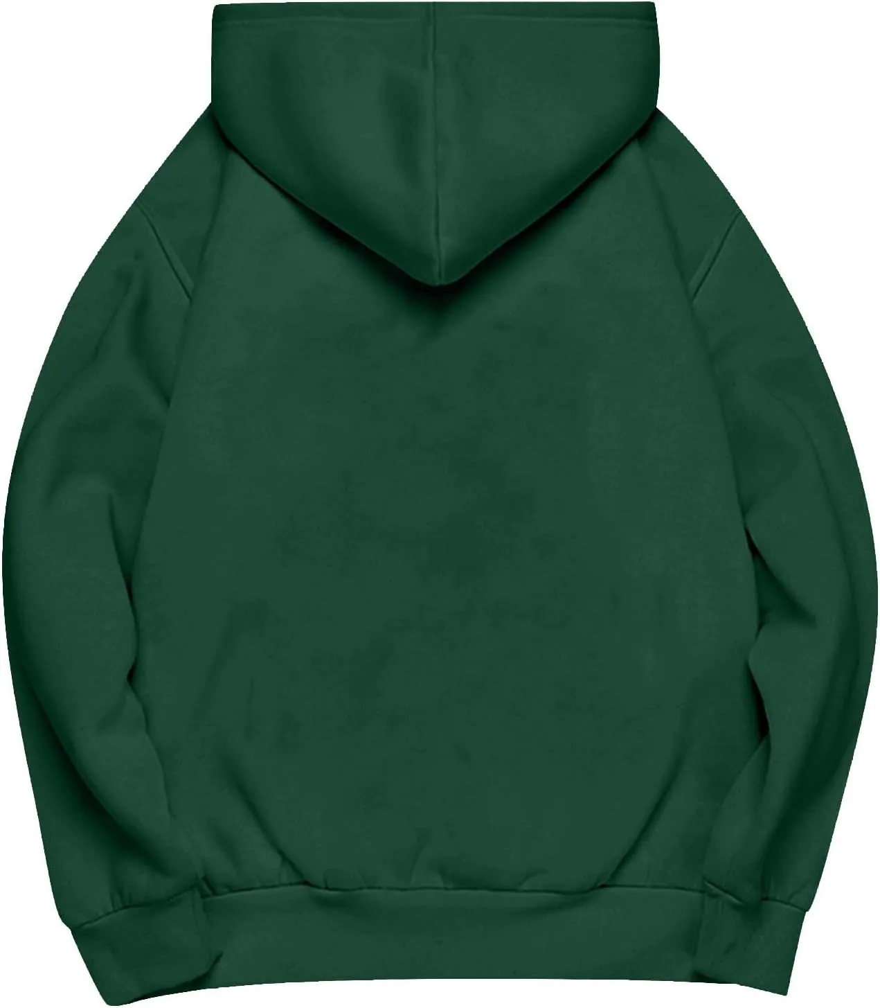 Women's Long Sleeve Oversized Hoodies Fall Drop Shoulder Casual Loose Pullover Padded Hooded Sweatshirt with Pockets