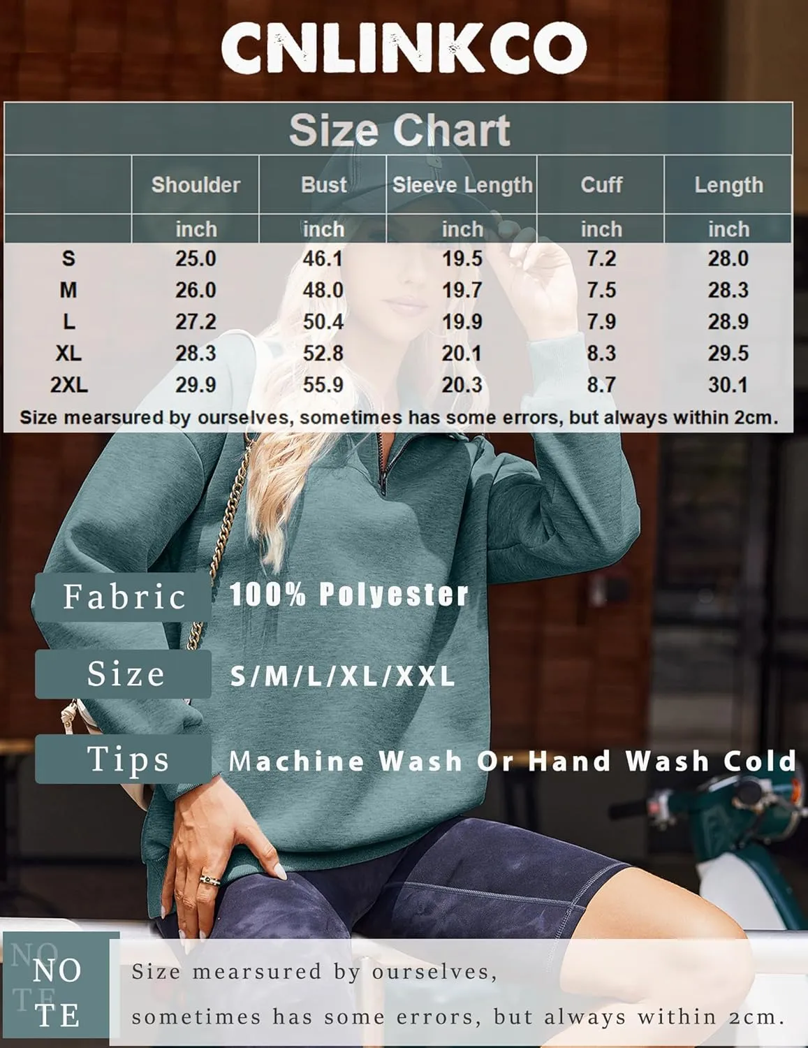Womens Oversized Sweatshirts Half Zip Pullover 2024 Fall Trendy Fashion Outfits Drop Shoulder Tunic Pullover Tops