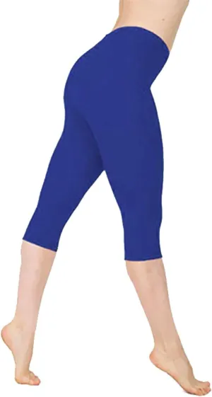Womens Pants Women's Capri Yoga Pants with Pockets Essential High Waisted Legging for Workout Gym Yoga Pants, Large
