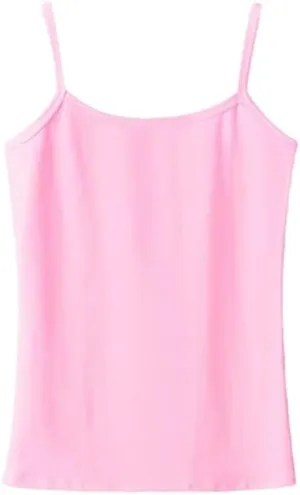 Women's Solid Color Minimalist Striped Classic Plus Size Sleeveless Camisole