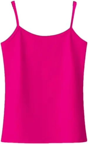 Women's Solid Color Minimalist Striped Classic Plus Size Sleeveless Camisole