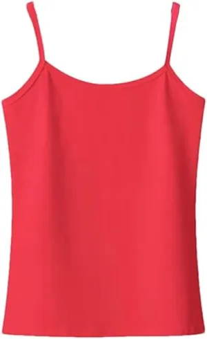 Women's Solid Color Minimalist Striped Classic Plus Size Sleeveless Camisole