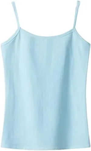 Women's Solid Color Minimalist Striped Classic Plus Size Sleeveless Camisole