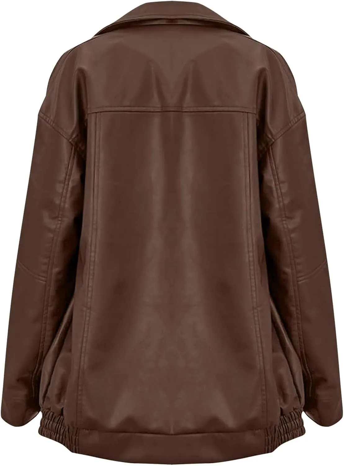 Womens Trendy Oversized Leather Jackets Faux Suede 2024 Fall Fashion Motorcycle Biker Coats Winter Cool Outfits Clothes