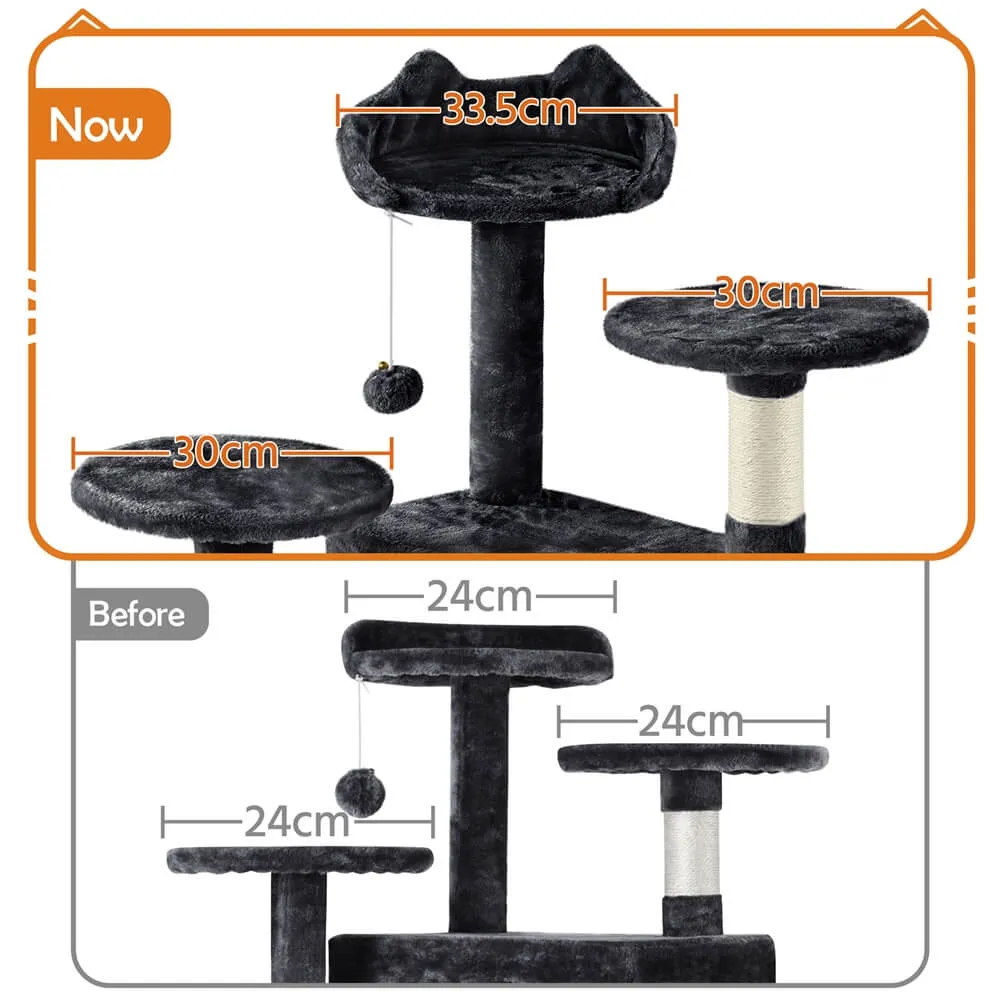 Yaheetech 62.5″ H Cat Tree w/ 2 Condos