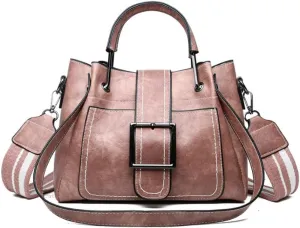YAQUNICER Women Hobo Top-handle Bags Retro Bucket bag Unique Shoulder Crossbody